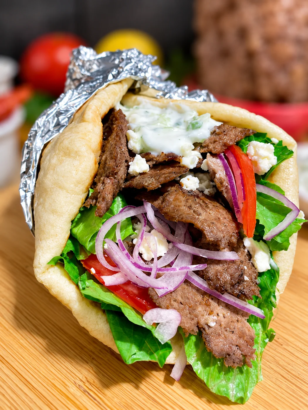 Gyro sandwich